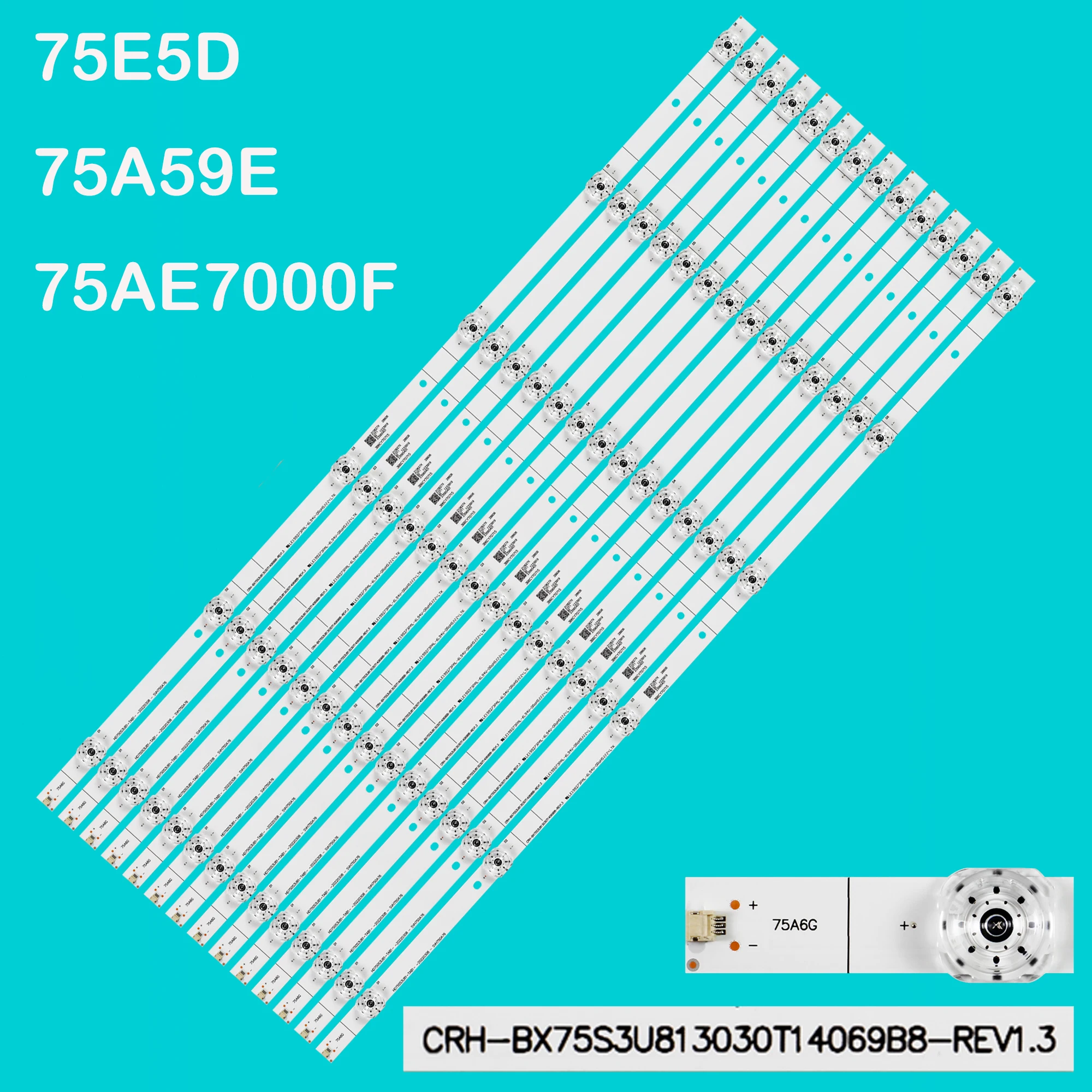 LED  Strip For 75H6510G 75A6G 75R6E3 75H6570G 75E3D 75R61G 75A7100F 75A7120F 75A7120FIL 75A7100FTUK 75AE7000F 75A59E 75E5D