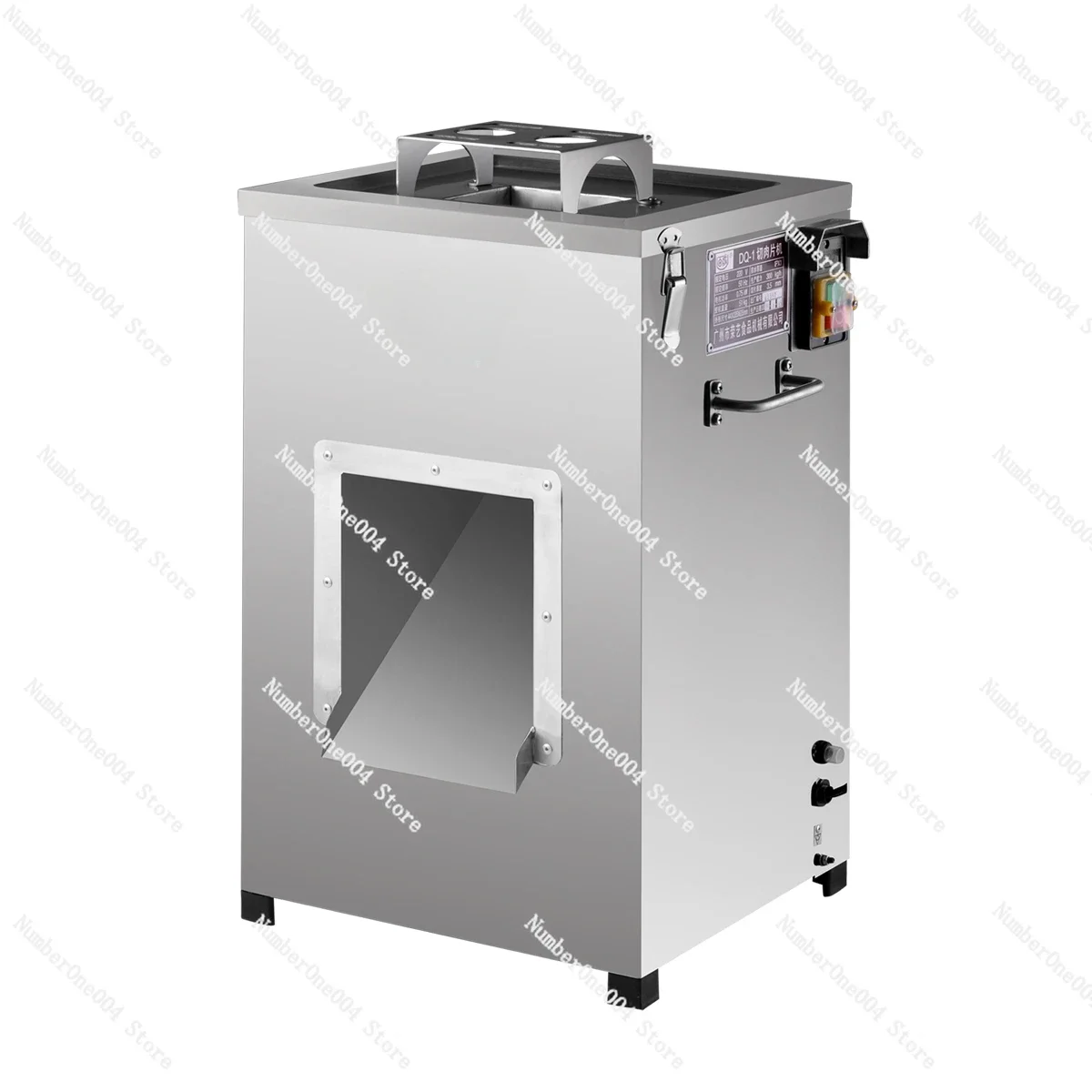 DQ-1 Meat Cutting Machine Stainless Steel Vertical Meat Cutting Machine Shredded Meat Crusher Single and Double Specifications