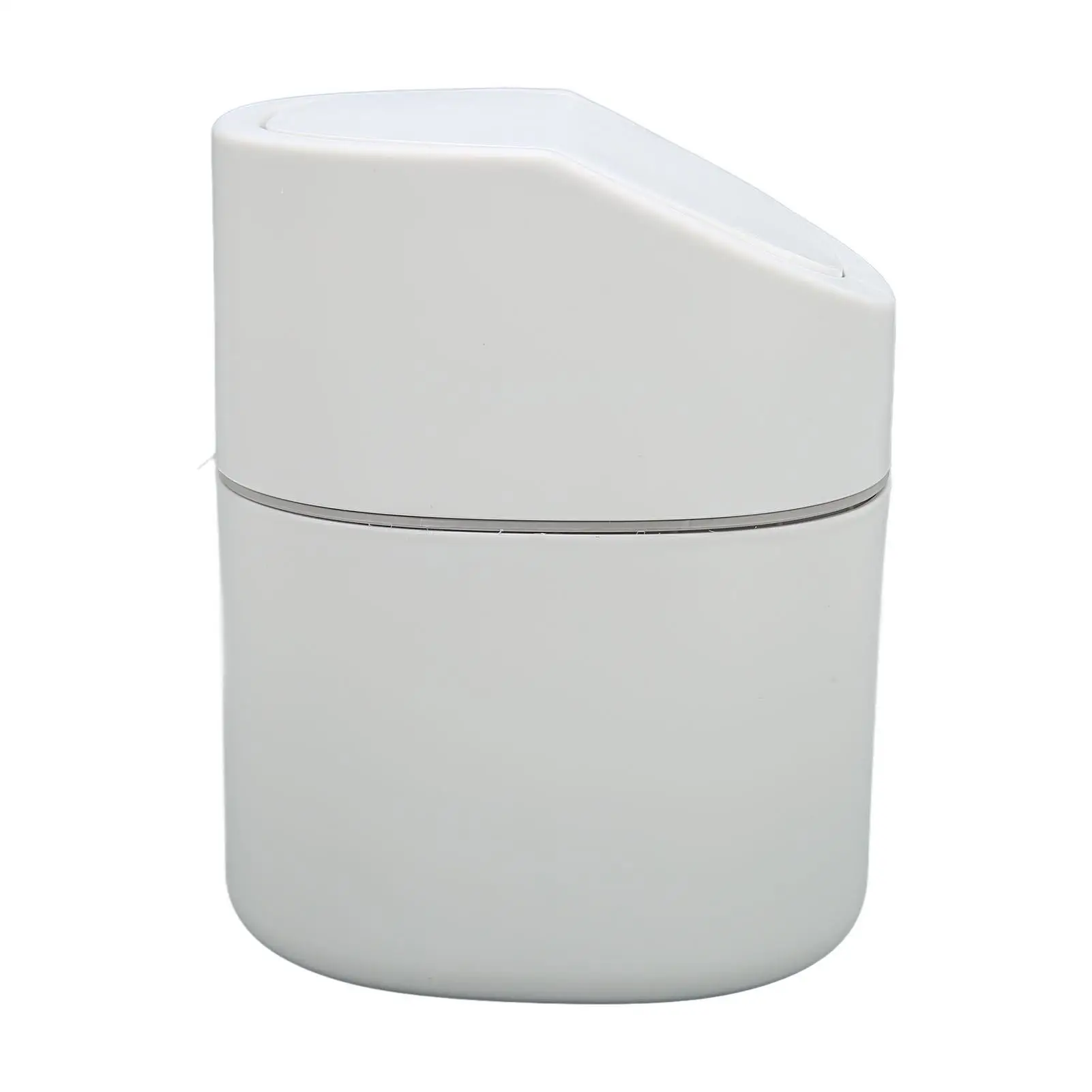 2L Desktop Trash Can with Odor Control - Compact Garbage Bin for home , Office, Car & Kitchen Use