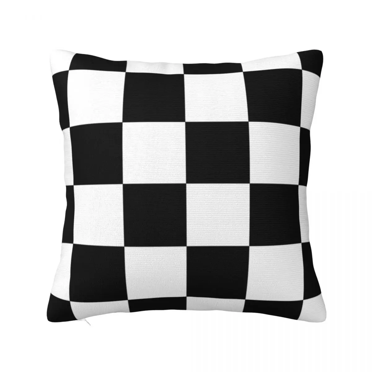 Checkered Squares Pillowcase Cushion Cover Decor Chess Black White Chessboard Minimalist Geometric Throw Pillow Case Cover Home