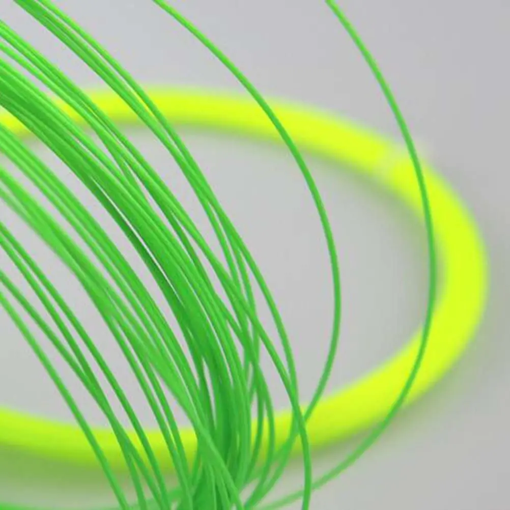 

10 шт. высококачественных эластичных и прочных струн для бадминтонных ракеток, для тренировок, разноцветные, для замены.