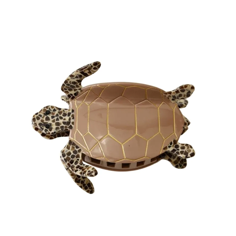 

Personalized Acetic Acid Acetate Turtle Hair Claw Ocean Series Cartoon Animal Hair Clip Headdress Grab Clip Big Shark Clip Daily