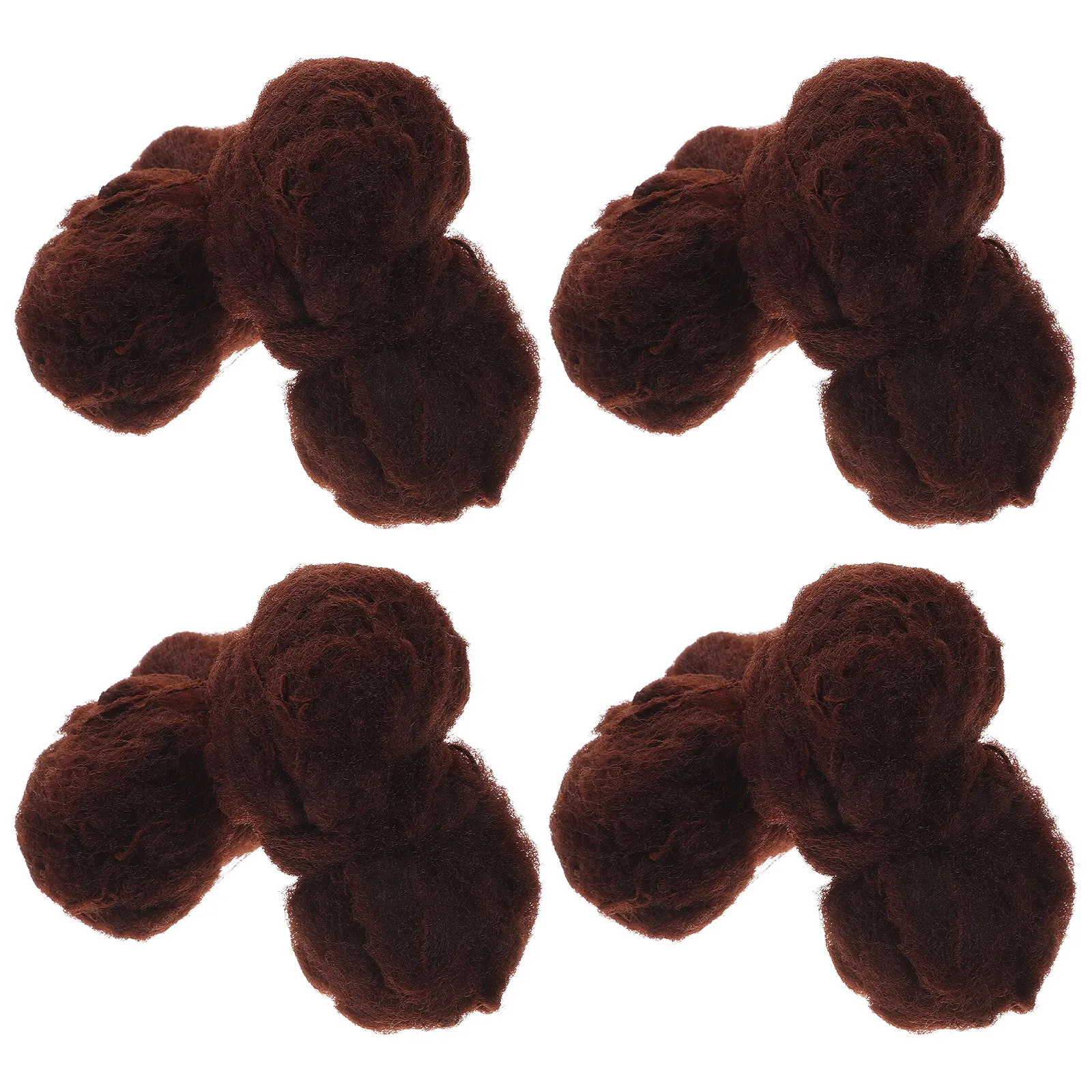 50Pcs Soft Cotton Hair Nets Invisible Elastic Mesh Hairnet for Bride Tie Hair Hospital Lab Manufacturing Food Service
