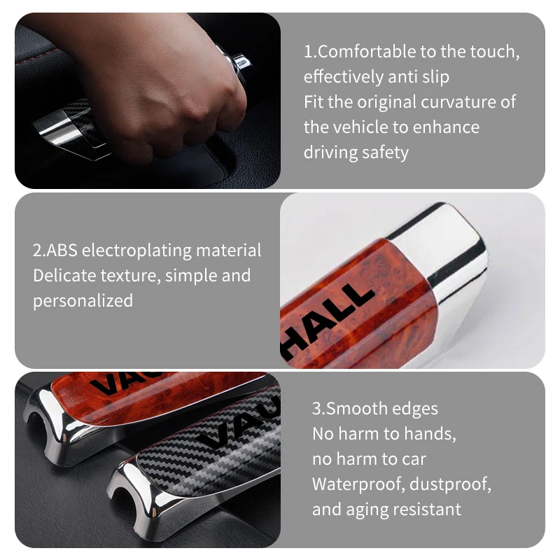 ل فوكسهول غطاء فرامل اليد للسيارة دائم واقية كم فرامل اليد الملحقات الداخلية Tigra Corsa VXR Astra D G J H Zafira #2