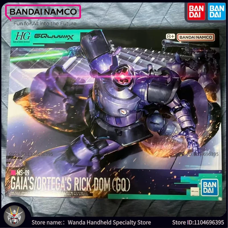 

In Stock Brand New Gundam Model Toys HG MS-09 Rick Dom Popular Fun Collection Assemble Mecha Figure Doll Holiday Birthday Gifts