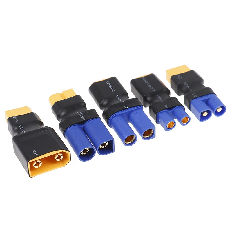 Adapter XT60 to XT90 EC5 EC3 Female Male Connectors Banana Plug RC Lipo Battery Control Parts DIY