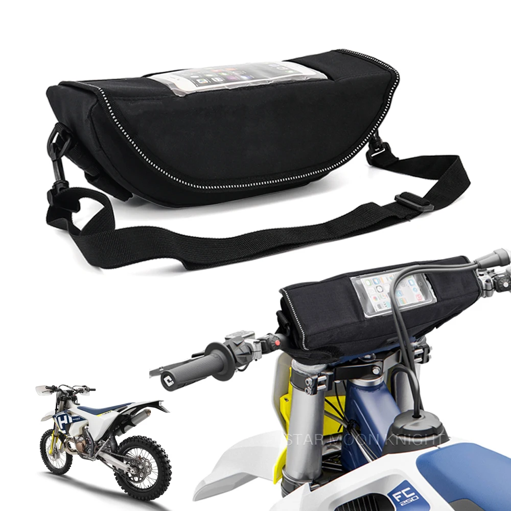 

For Husqvarna TE300i TE250i TE150i FX450 FX350 TX300 Motorcycle Accessories Waterproof Bag Storage Handlebar bag Travel Tool bag