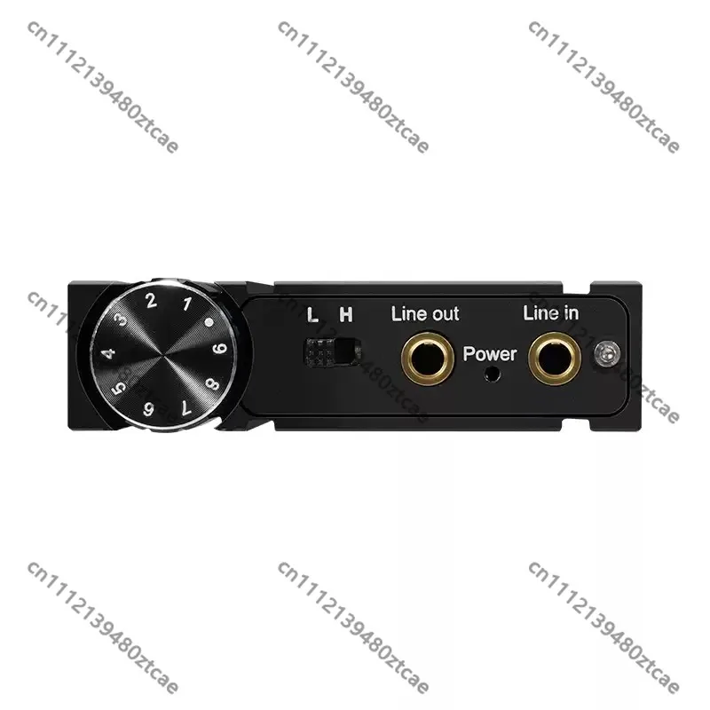 Portable Hi‑Fi Bluetooth Headphone Amplifier 3.5mm Bass Adjust For Mobile Phone Audio DIY Accessory