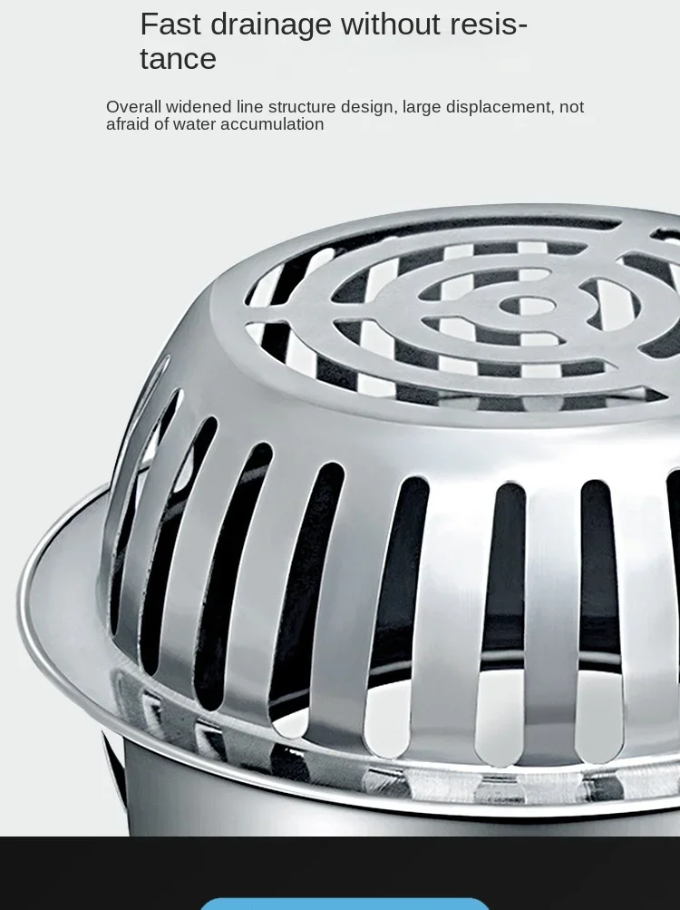 ฝารูระบายน้ำท่อระบายน้ำ Leaf Grille รางกรองป้องกัน Leaf ดักรางสแตนเลสกรองหยุด Leaf ท่อระบายน้ำฝักบัว