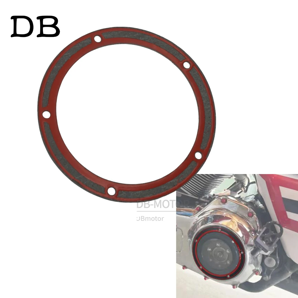 

Motorcycle Twin Cam Clutch Derby Cover Gasket Ring Fit Harley Softail Touring Dyna Road Street Electra Glide Fatboy Fxd 99-2016