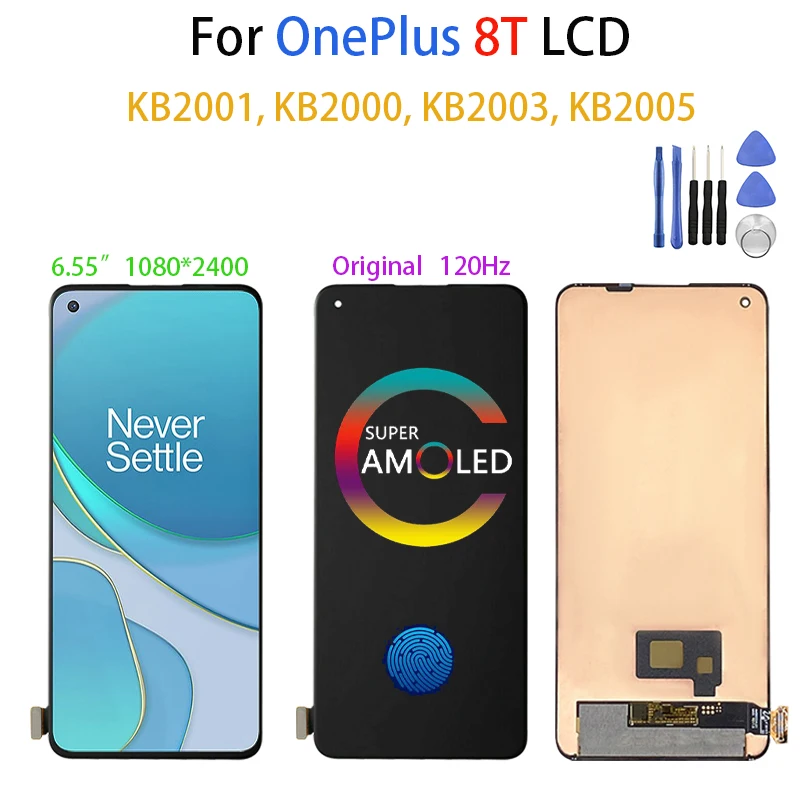 استبدال شاشة LCD لجهاز OnePlus 8T بمواصفات عالية: تقييم شامل لنموذج KB2000