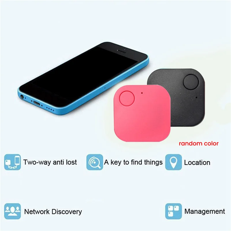 AA60-5X บลูทูธสมาร์ทแท็ก Finder Tracer เด็กสัตว์เลี้ยง GPS Locator กระเป๋าสตางค์ Key Tracker