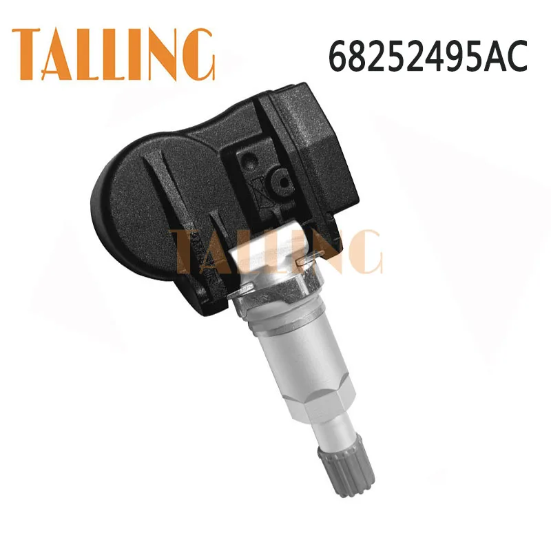 68252495AC TPMS Tire Pressure Sensor 433 MHz for Dodge Durango 2008-2022 Jeep Grand Cherokee 2016-2021 Auto Parts