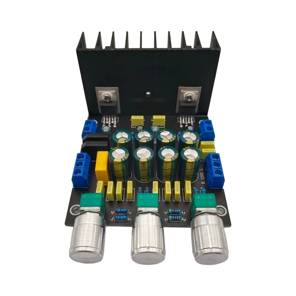 1 Piece Black LM1875 2.0 Channel 20W Per Channel Audio Amp Board For High Sound System DIY Electronics Project
