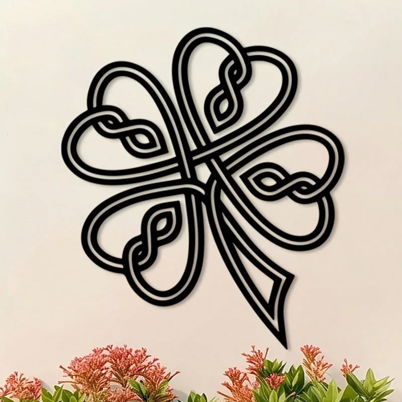 CIFBUY Celtic Knot Iron Wall Art Metal Decor Indoor Outdoor Home Garden Ornament