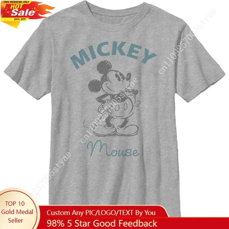 

Boy's Mickey & Friends Classic Sketch T-Shirt