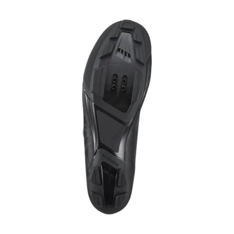 Shimano SH-RX600 Shoes GRAVEL Cycling Shoes SPD Carbon Fiber Reinforced Sole Black/Black Wide/Moonlight/Green Color Original view 4
