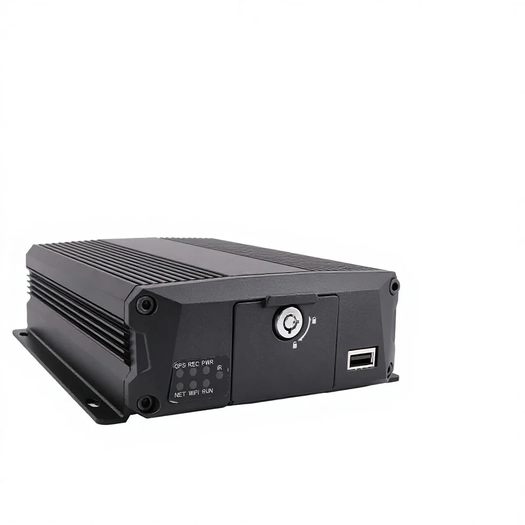 

4-Channel 1080P Mobile Vehicle Truck DVR Night Vision Waterproof Motion Sensing Wireless 10" Screen 3-Angle