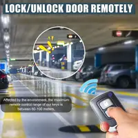 Universal Car Remote Central Kit Door Lock Keyless System Central Locking with Alarm Systems Auto Remote Central Remote Control 6