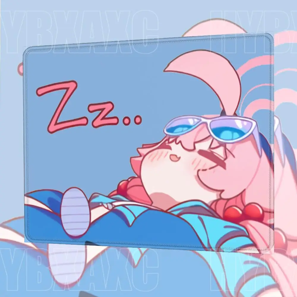 Takanashi Hoshino Anime Blue Archive For Desk Mat, Gamer Playmat, Fantasy Play Mat, Small Mousepad, Company Keyboard Mouse Mats