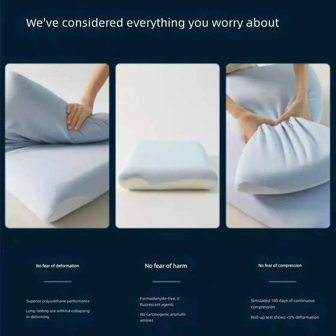 Deep Sleep Planet Pro Memory Pillow Hotel Same Style Zero Pressure Slow Rebound Pillow Core Memory Foam