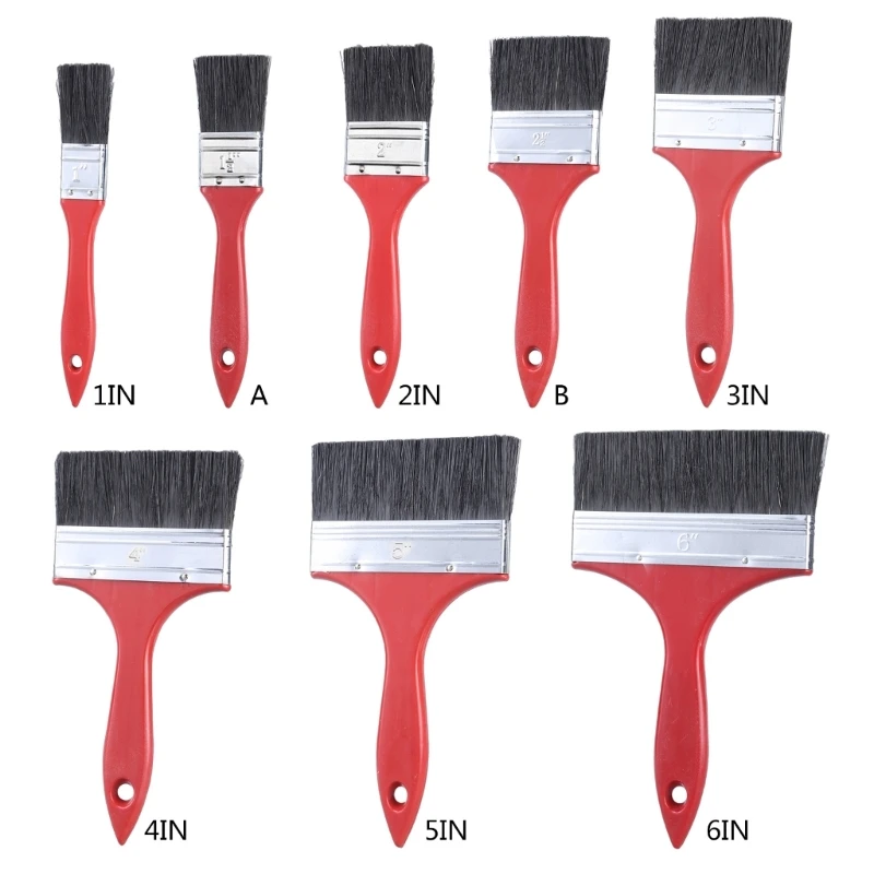 Paint Brush Soft Bristles with Long Comfortable Handle Watercolor Paint Drawing Brushes Perfect for Fine Detail Work