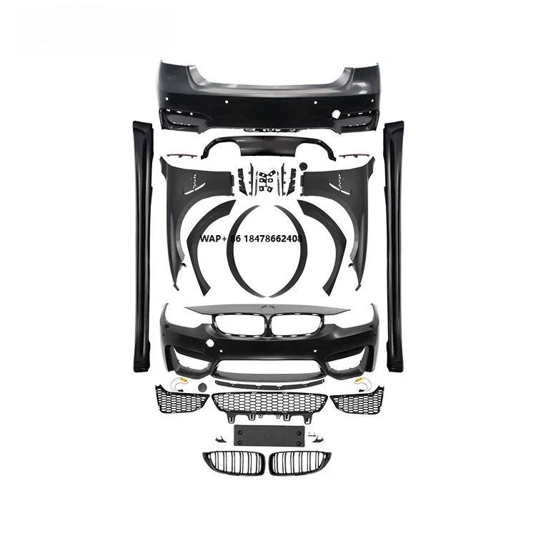 

Car Parts M3 1:1 Wide Body Kit for 3 Series F30 F35 Wide Body Kit Front Bumper Rear Bumper Side Skirt Fender
