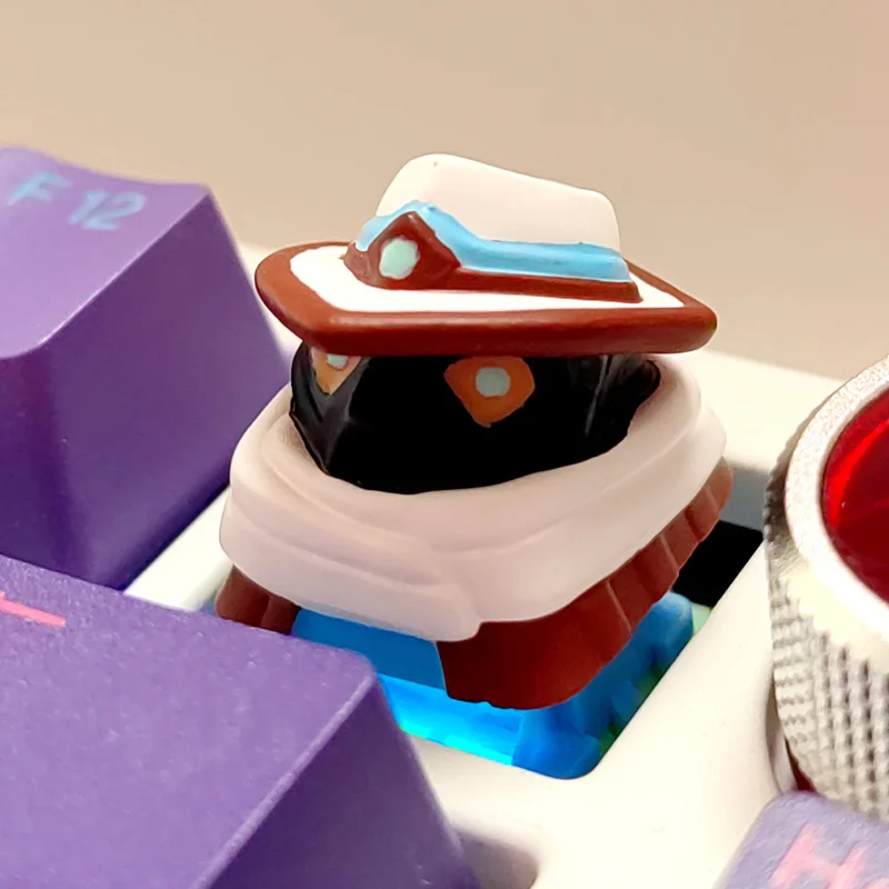 Valorant Keycap Gekko Omen Mudie لوحة المفاتيح الميكانيكية التخصيص Girl Valorant Keycaps