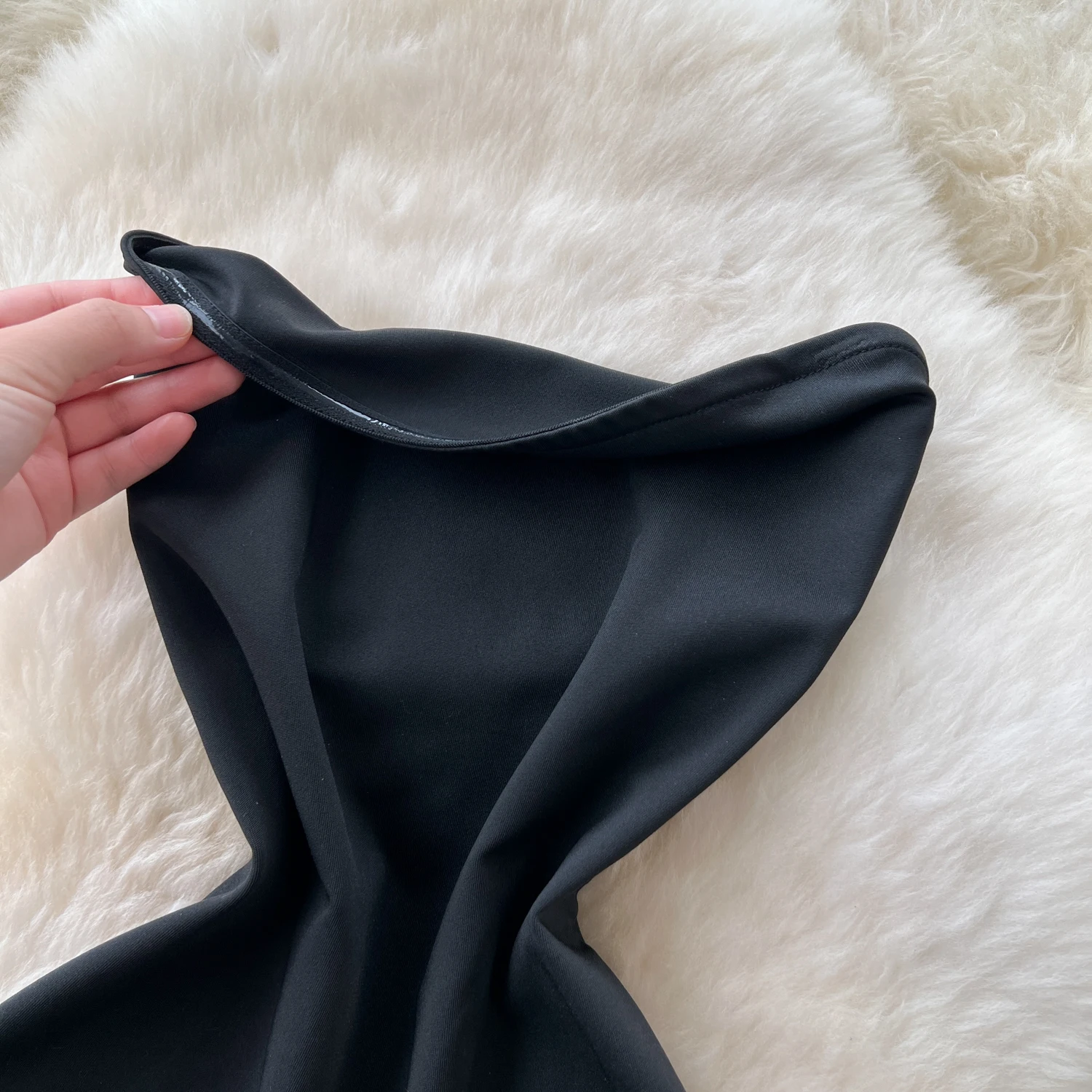 Chic vintage senza schienale con volant senza spalline Elegante fata moda coreana Boho Vestito estivo abbigliamento donna Abito lungo attillato