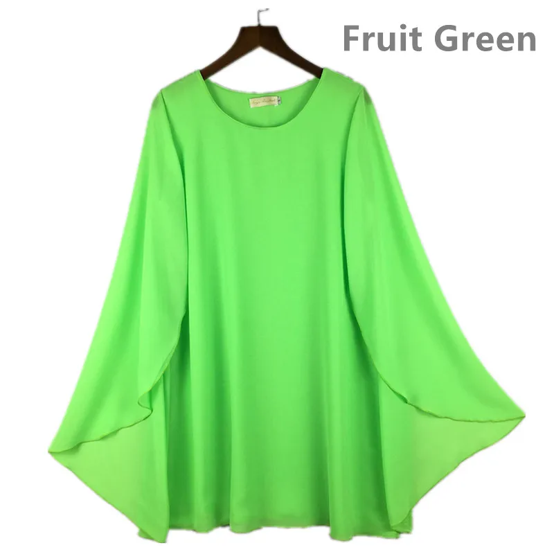 2024 Summer Autumn women sexy chiffon dresses, Batwing sleeve dresses, Elegant Bohemia Beach dress