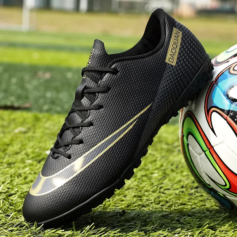 Men's Soccer Shoes Professional Society Football Boot Sports Turf Training Soccer Shoes Children's Football Shoes for Kids