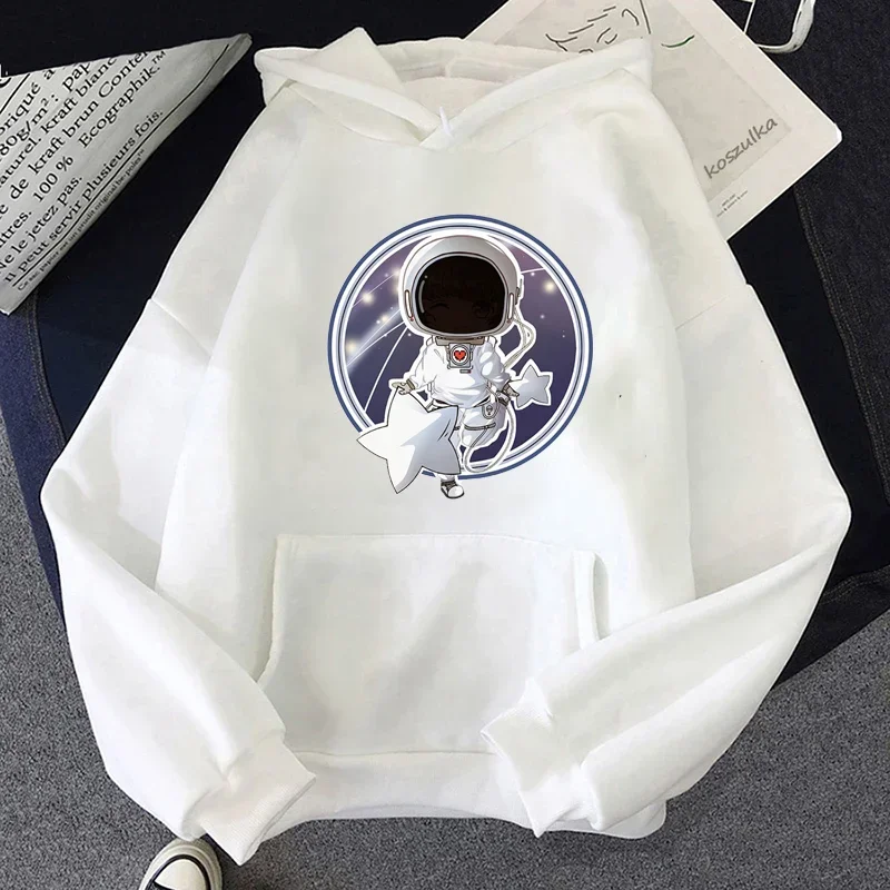 كنزات نسائية كاواي برسومات كرتونية مطبوعة ، كنزة صوفية غير رسمية ، بلوفرات خريفية ، ملابس الشارع الشتوية ، قمم برقبة مستديرة ، موضة جديدة