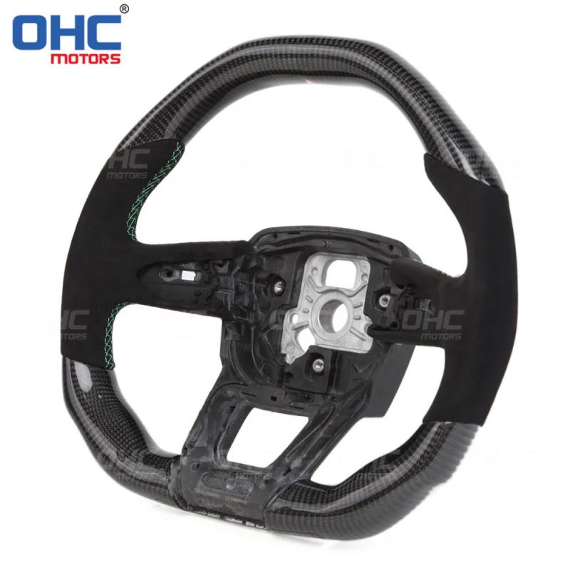 For Lamborghini URUS car steering wheel modification with suede carbon fiber smart component