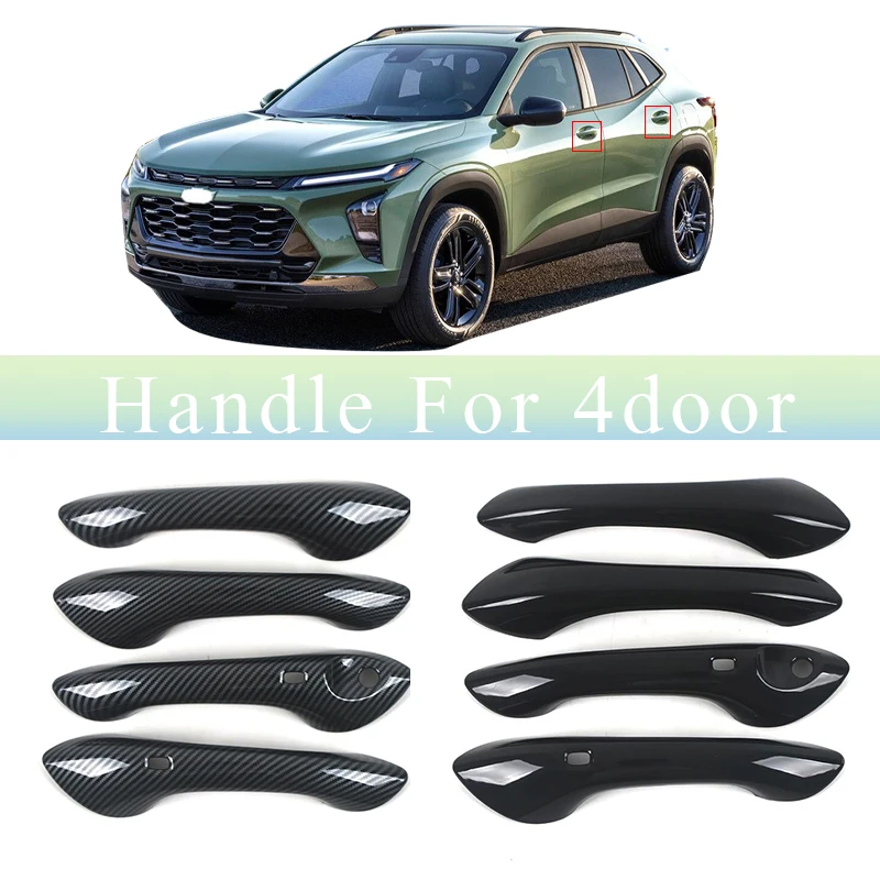 

Suitable for 23-24 Chevrolet Trax door handle decorative bright strip door bowl handle scratch-proof modification