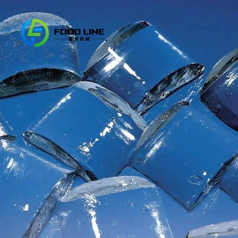 Customized Professional 300kg Crystal Ice Crescent Maker Commercial Stainless Steel Machine