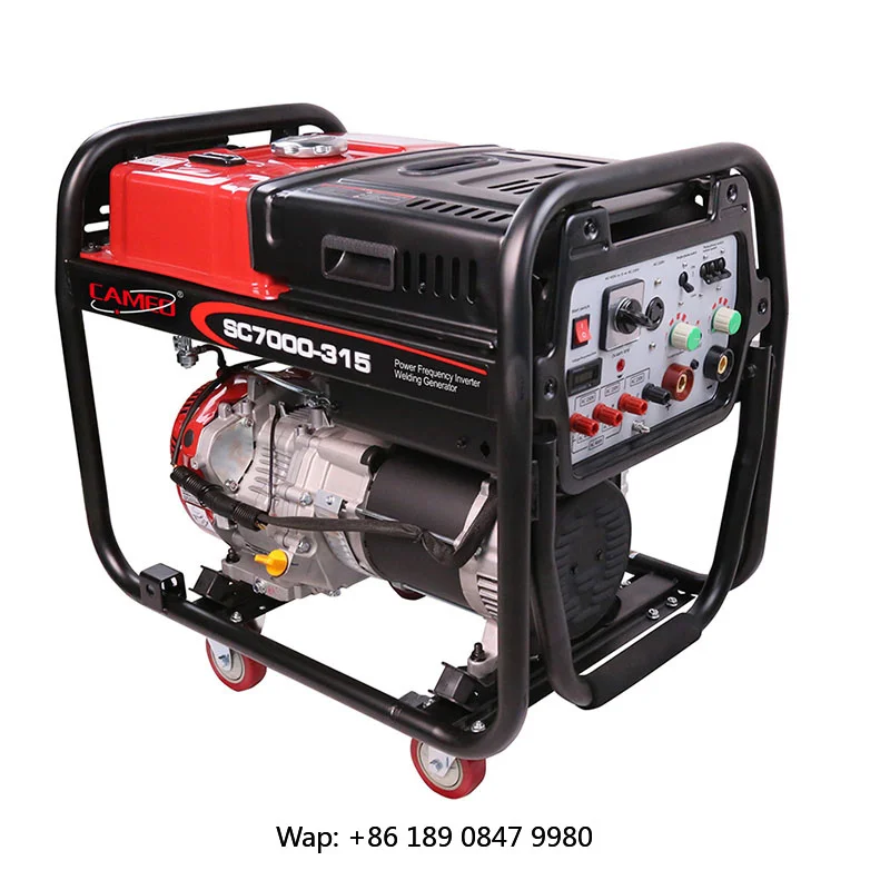【Hot】 Diesel Inverter Welding Generator 5kVA 6kVA 7kVA 200 250 300 Amp Heavy Duty Engine Driven Welder Portable Generator