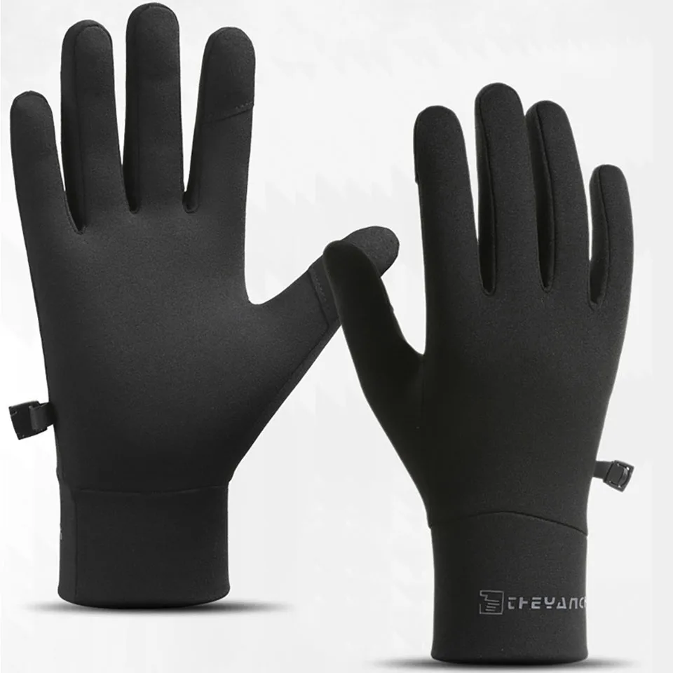 GTUBIKE Winter Warm Cycling Gloves Bicycle Warm Touchscreen Full Finger Glove Waterproof Outdoor Bike Skiing Fishing Riding