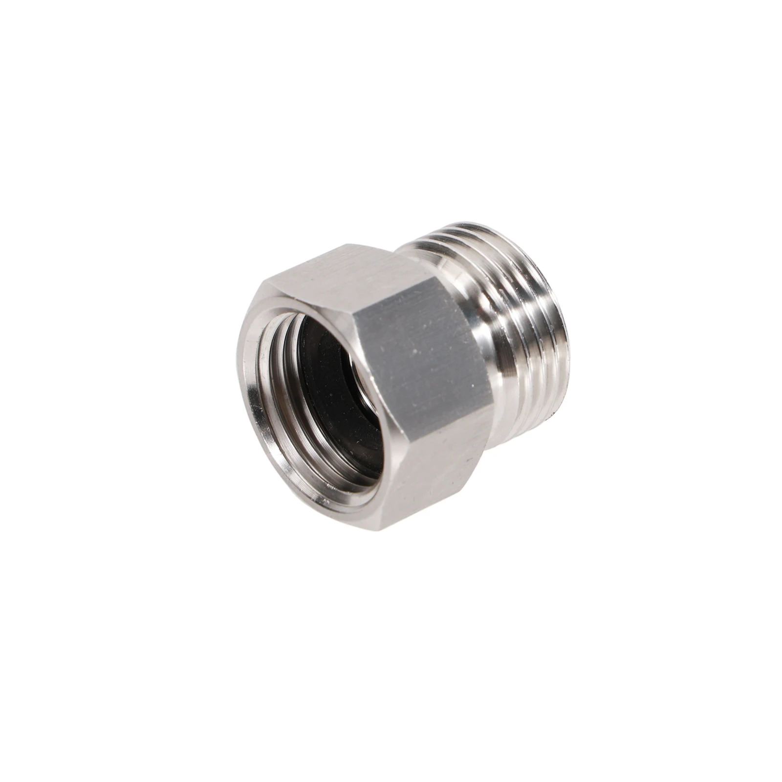 Rosca de cerveza macho (5/8 "BSP) a hembra 1/2" BSP convertir adaptador de acero inoxidable 304 Reino Unido acoplador de barril convertir adaptador casero Kegging