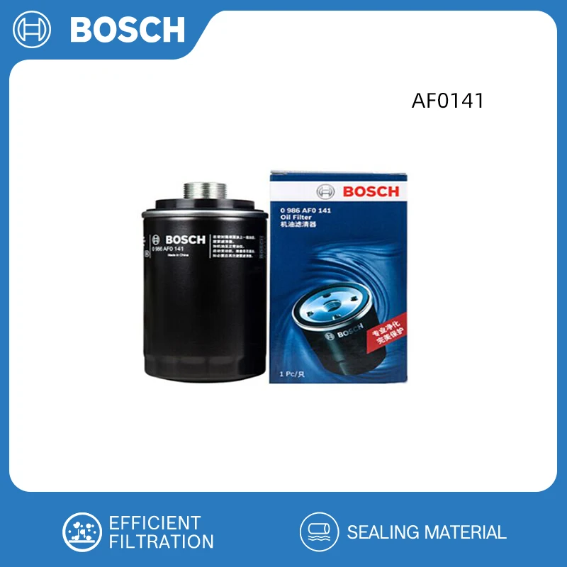 BOSCH AF0141 Oil Filter Fits Volkswagen GOLF 6 Passat (B7) SKODA Octavia AUDI A4L (B8 B9) A3 1.8T A5 1.8T/2.0T 06J115561B