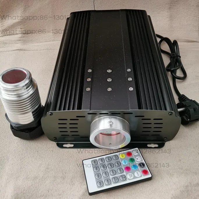 2026  1PCS  LED high power and high brightness 120 watts colorful remote control starry sky RGB star fiber optic light source