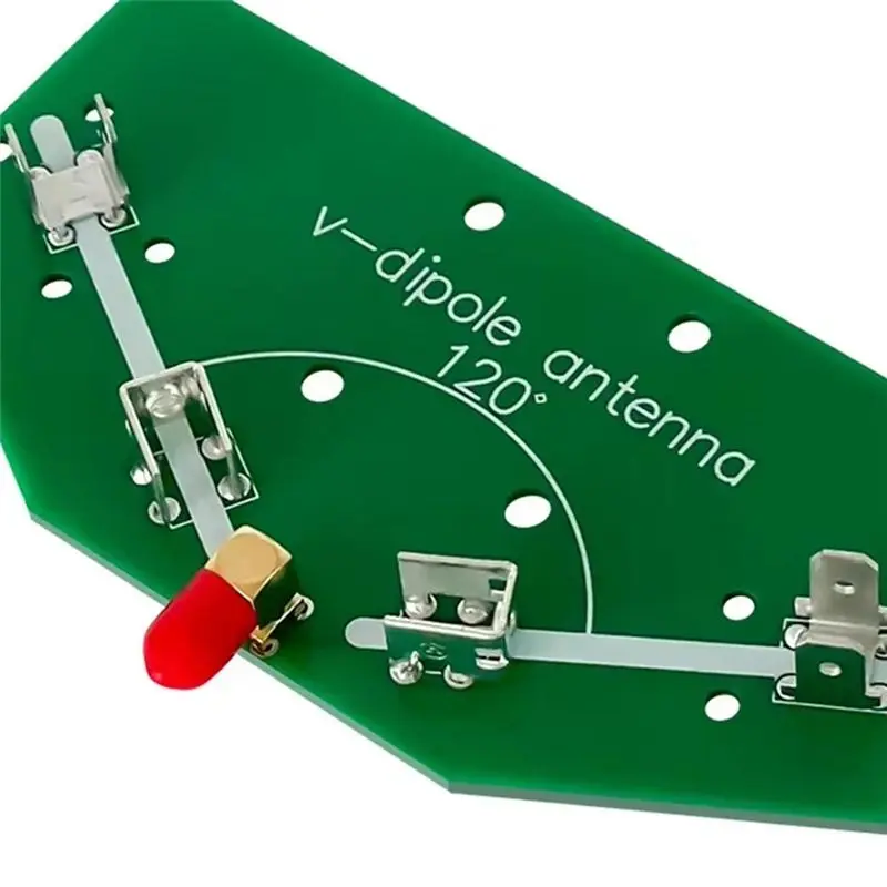 AB42-Horn Pole Antenna V Dipole Antenna DIY Kit For Horn Rod Antenna Dipole Antenna Signal Reception B