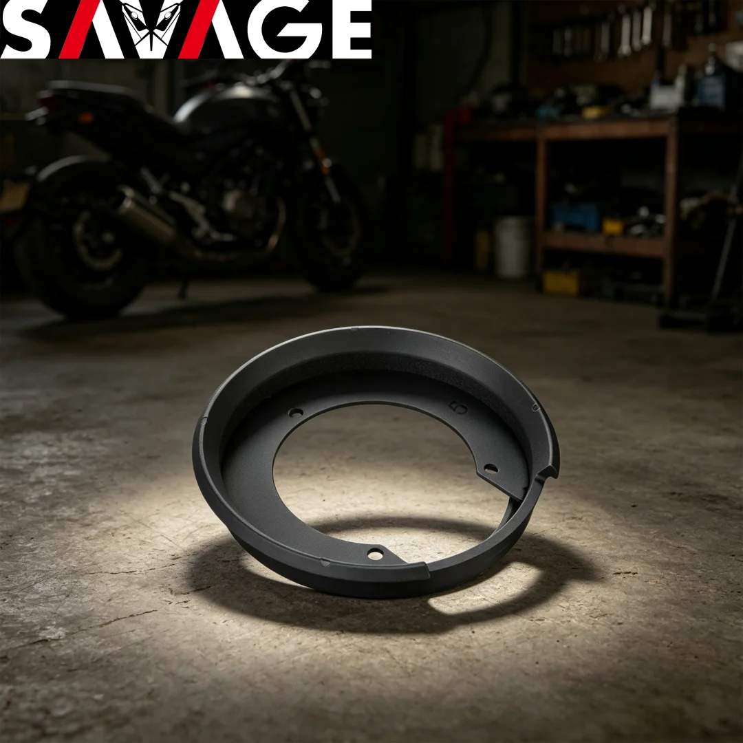SAVAGE TTP-LH105 Motorcycle Fuel Tank Bag Adapter Ring Tanklock Quick Release Mount Black for Yamaha MT-09 Tracer 9 MT-03