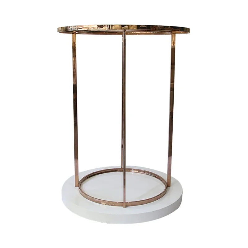 

Customize.Floor Standing Advertising Display Shelf Round Child Clothes Clothing Displays with Shelves in Stores Dress Displ