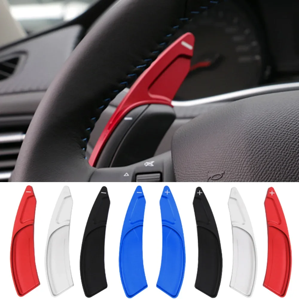 

For Peugeot 508 SW GT RXH 2011-2015 MK1 3008 Hybrid4 2012 Car Steering Wheel Paddle Shift Extension Shifter DSG Gear Car Sticker
