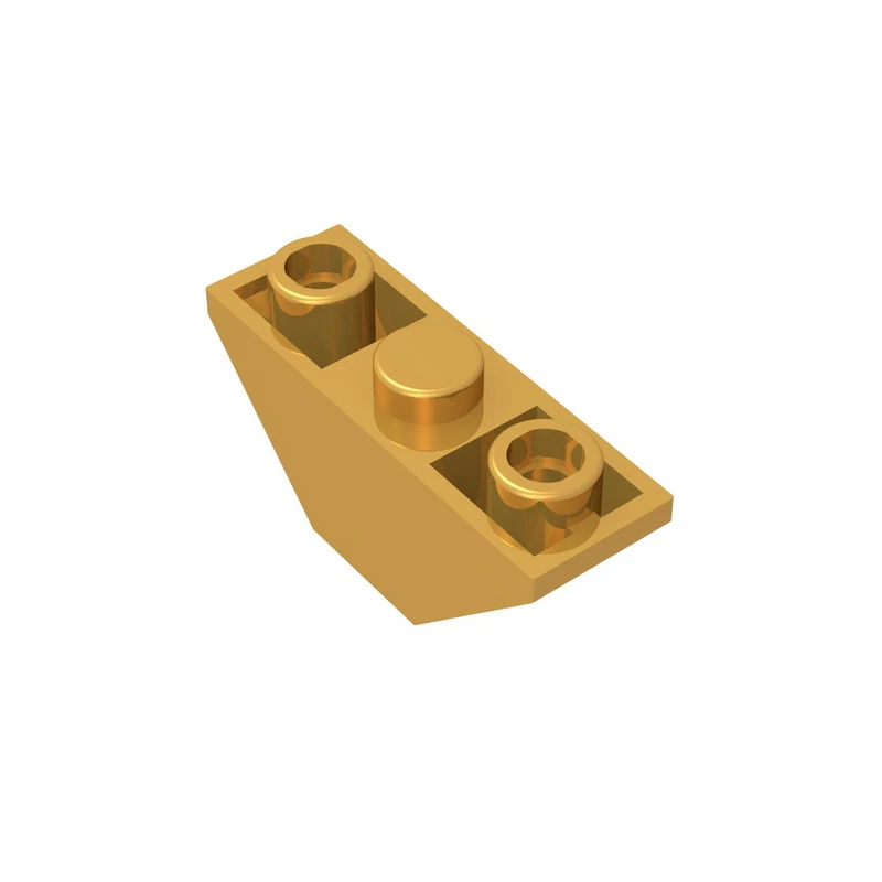 Gobricks GDS-984 pendenza, invertito 45 3x1 doppio compatibile con lego 18759 2341 blocchi educativi fai da te tecnici