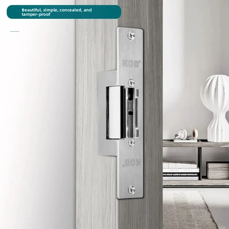 KOB access control electric lock port power on lock NONC standard cathode electronic access control 12V electric control lock
