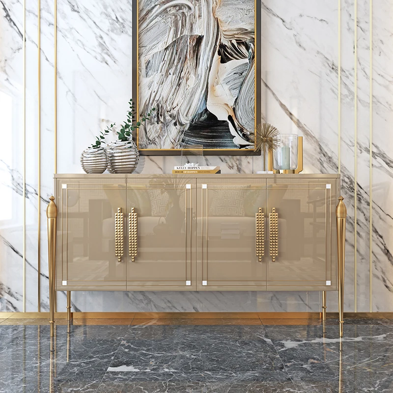 

luxury furniture multi use organizer box buffet cabinet large capacity sideboard Storage locker shelves living room cabinets