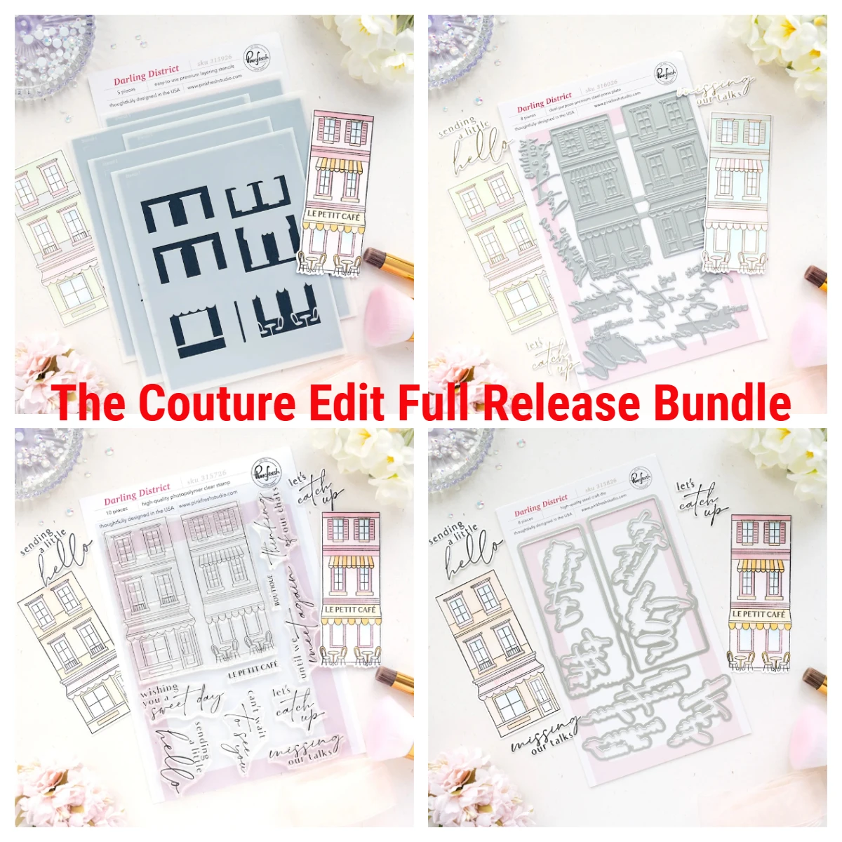 

Darling District Clear Stamps Metal Cutting Dies Handmade DIY Stencil Embossing Scrapbooking Paper Template Decoration 2026 New