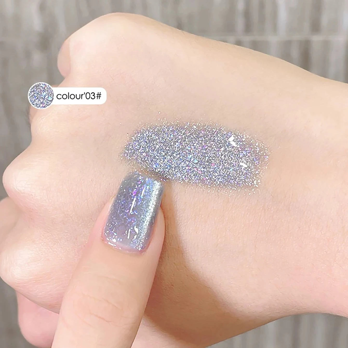 1 pz TC Ice Crystal Cat Eye Gel Smalto per unghie 2025 Nuovo ghiaccio trasparente, alla moda, sbiancante, abbagliante, glitter Cat Eye Nail Art