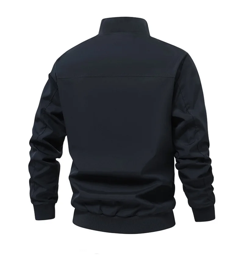 Men's Stand-Up Collar Casual Coat 2025 Fashionable Slimming Trendy Top Coat New Jacket for Stylish Men